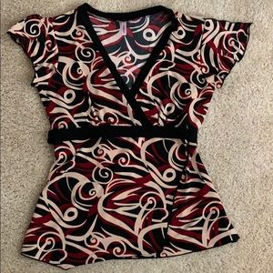 Tempted dressy blouse.